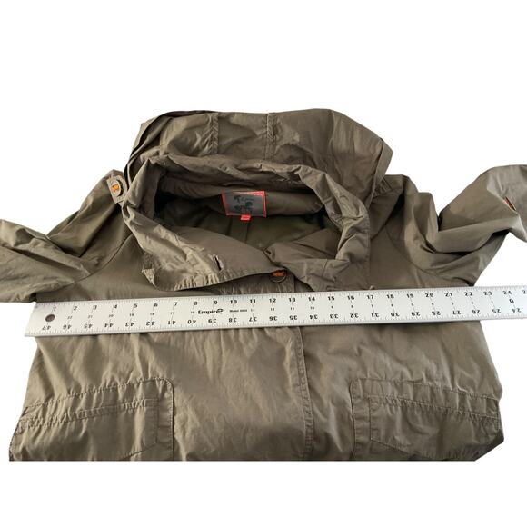 Circus by Sam Edelman Olive Green Jacket XL Cotton Orange Accents - Picture 3 of 12